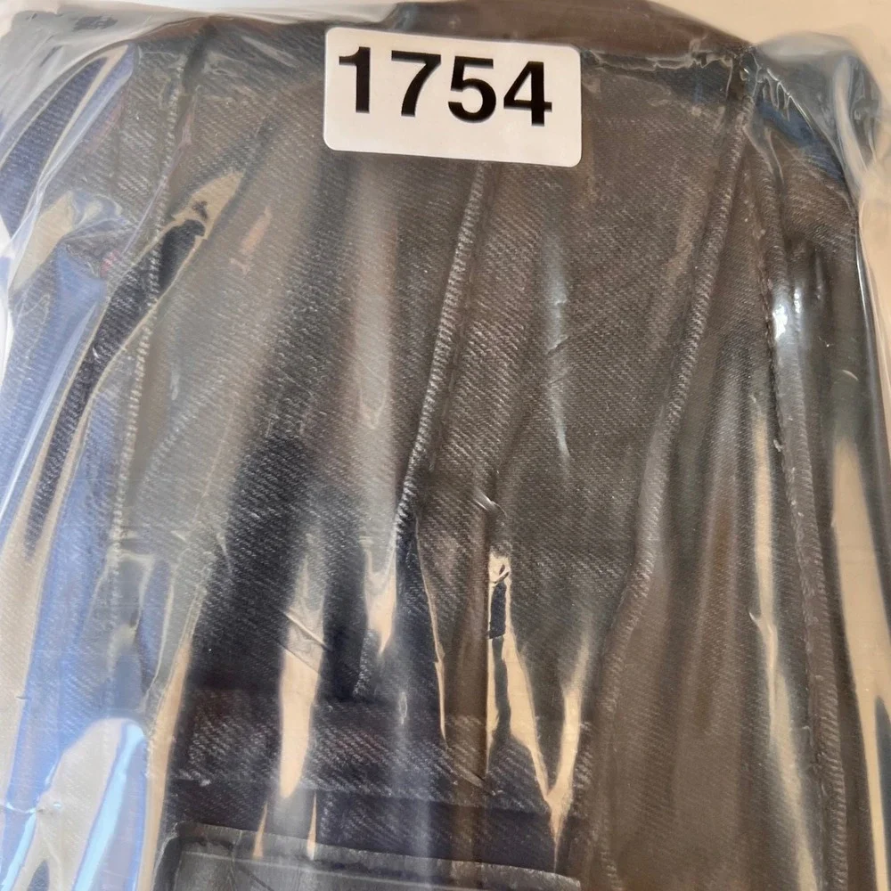 Levis 512 Slim Taper Jeans Mens 38x24 Faded Black Denim Pants 3757 S40196